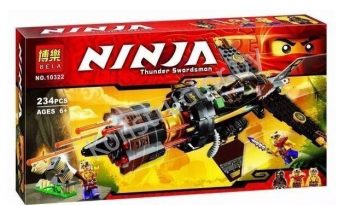 Конструктор Bela Ninja 10322 «Истребитель Коула» 234 детали