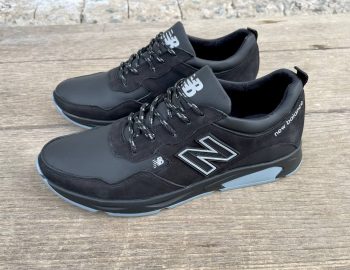 Чоловічі шкіряні кросівки New Balance Код: NB сірий