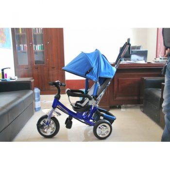Детский трехколесный велосипед Lexx Trike колесо пластик EVA — QAT-017 СИНИЙ