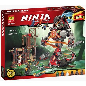 Конструктор Bela Ninja 10583 (Аналог Lego Ninjago 70626) «Железные удары Судьбы» 734 детали  