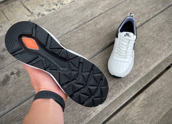 Чоловічі шкіряні кросівки Nike Код: 01-15/6 бел - Зображення 7