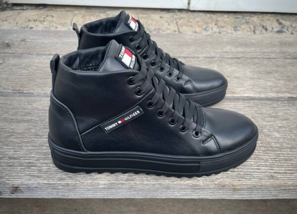 Чоловічі шкіряні черевики Tommy Hilfiger Код: 103 ч.т. - Зображення 8