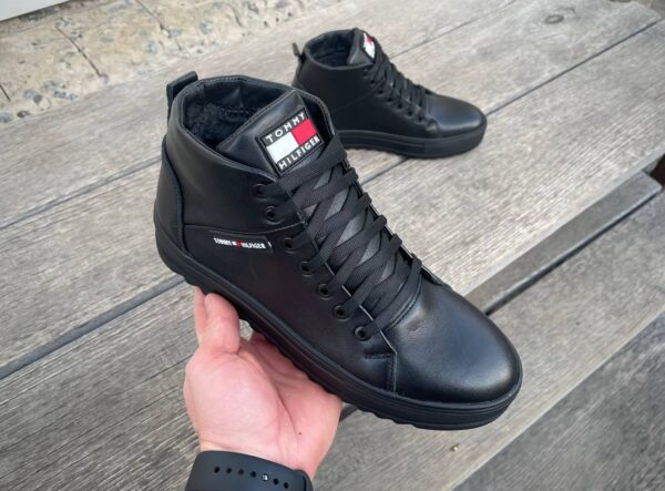 Чоловічі шкіряні черевики Tommy Hilfiger Код: 103 ч.т. - Зображення 9