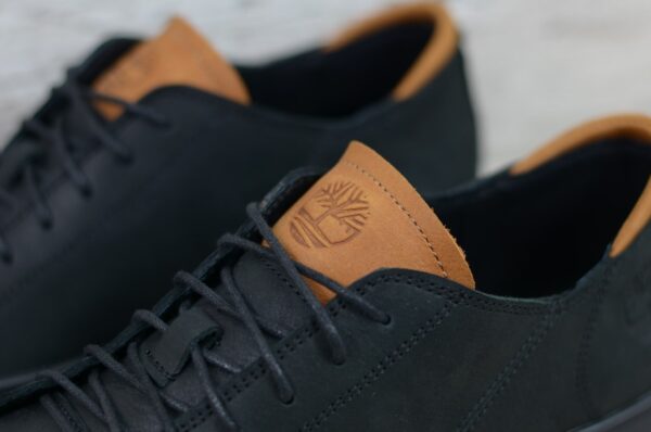 Мужские кожаные кеды Timberland Код: Т77 чер - Зображення 8