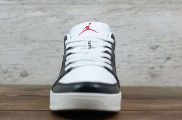 Мужские кожаные кеды Nike Код: 01-17/15 чер/бел - Зображення 8