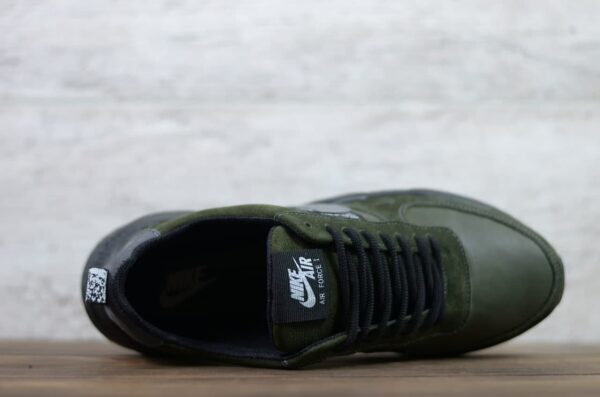 Мужские кожаные кроссовки Nike Код: 01-15/17 S хаки - Зображення 6