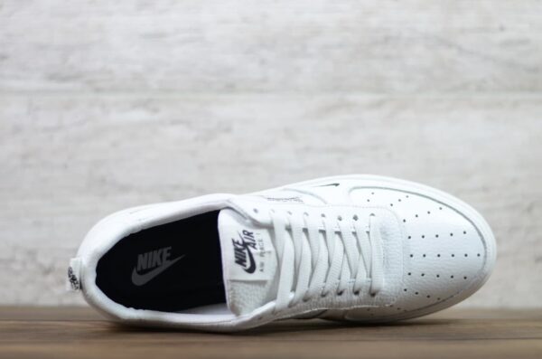 Мужские кожаные кеды Nike Код: 01-15/2 бел - Зображення 3