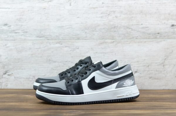 Мужские кожаные кеды Nike Код: JR70/5 - Зображення 3