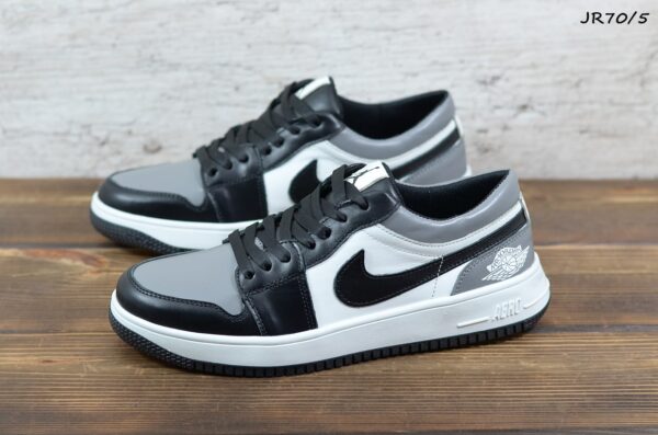 Мужские кожаные кеды Nike Код: JR70/5