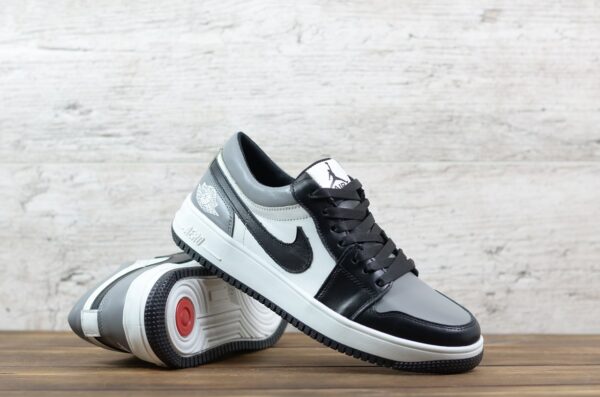 Мужские кожаные кеды Nike Код: JR70/5 - Зображення 2