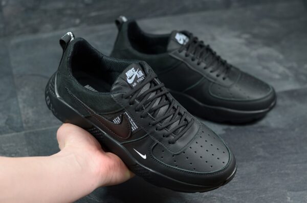 Мужские кожаные кроссовки Nike Код: 01-15/34 мат - Зображення 5