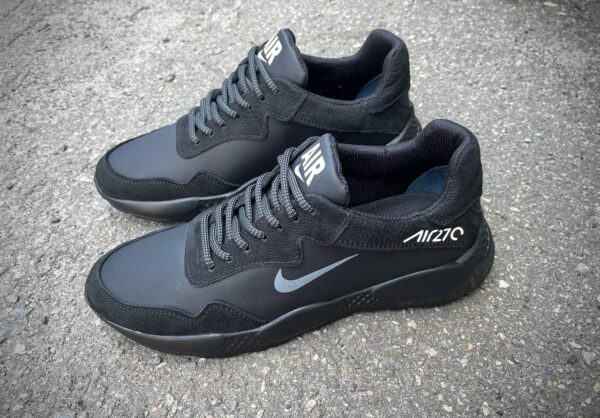 Чоловічі шкіряні кросівки Nike Код: 14-22/5 чер