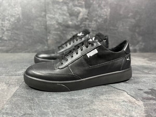 Мужские кожаные кеды Puma Код: 16/1 ч.т. - Зображення 6