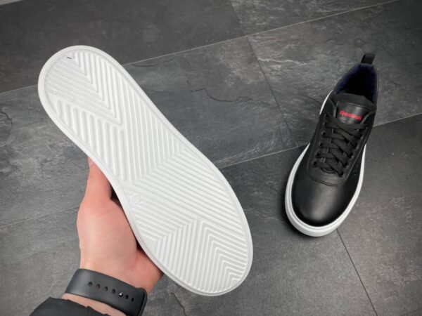 Чоловічі шкіряні кеди Reebok Код: R37 чер - Зображення 5