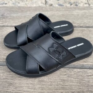 Чоловічі шкіряні шльопанці Under Armour Код: Ш36 U.A