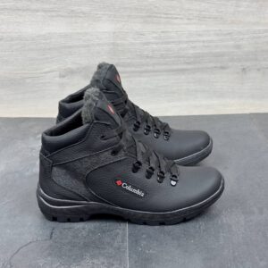 Чоловічі шкіряні зимові кросівки  Код: 601 бот