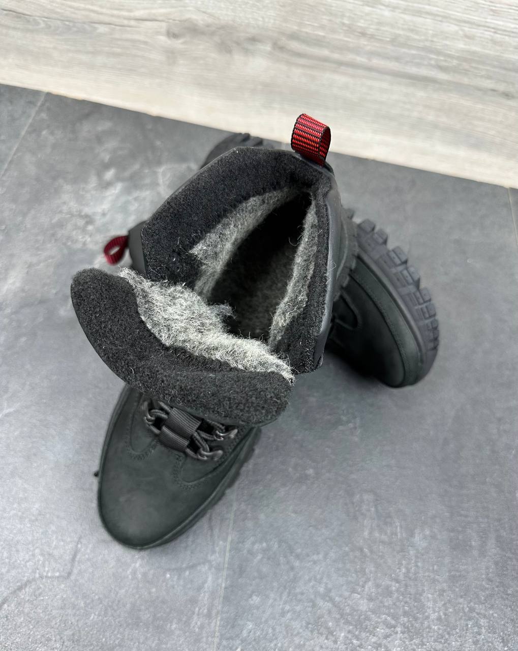 Чоловічі зимові шкіряні черевики  Код: Nivas 2421 - Зображення 3