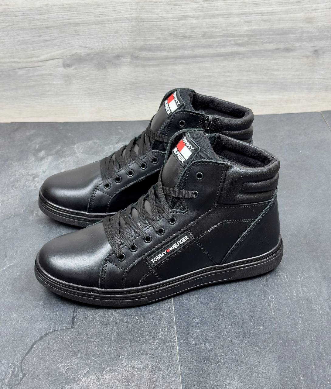 Чоловічі шкіряні зимові черевики  Код: ТН бот/зима