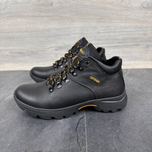 Чоловічі шкіряні черевики  Код: Б130 чорний