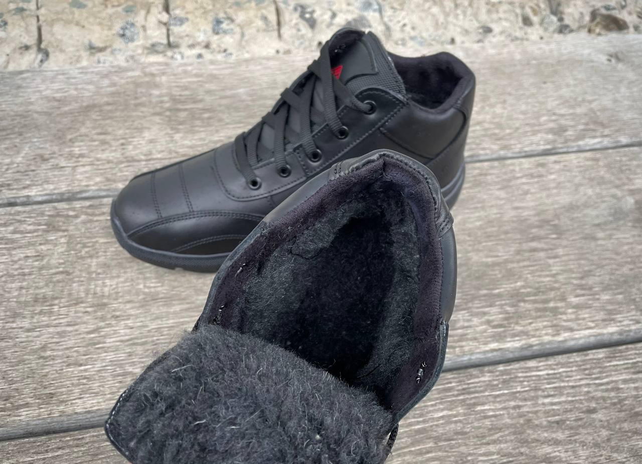 Чоловічі зимові шкіряні черевики Columbia Код: 01 бот - Зображення 7