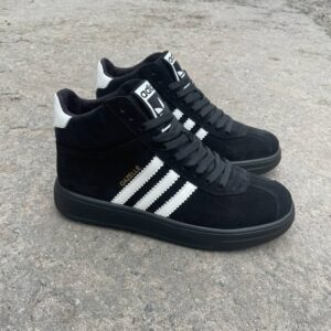 Чоловічі зимові кеди/черевики Adidas  Код: А21-3 чорний