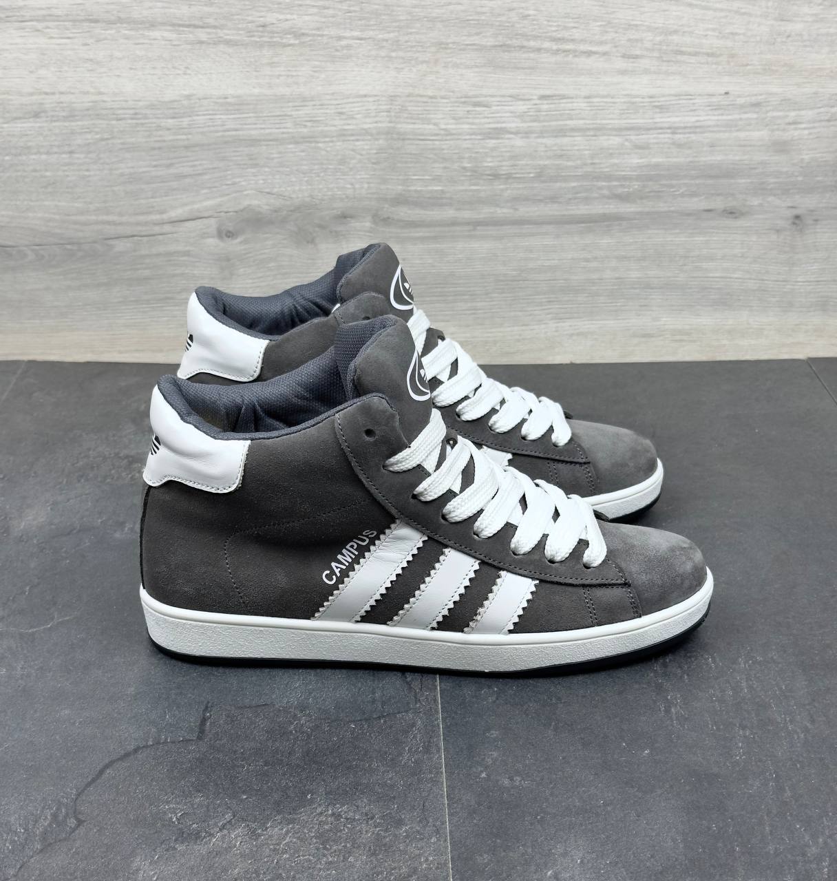 Чоловічі зимові нубукові кросівки Код: Cam с.бот - Зображення 6