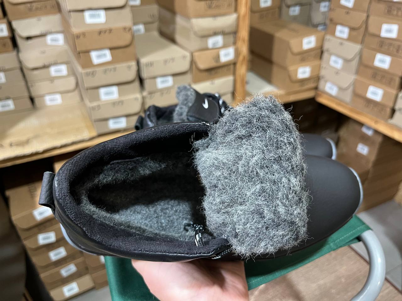 Чоловічі шкіряні зимові кросівки Код: N 22/3 - Зображення 5