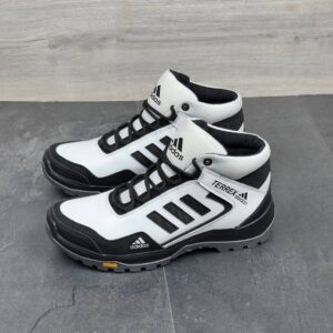 Чоловічі шкіряні зимові кросівки  Код: А-1 біл/зима