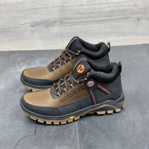 Чоловічі шкіряні зимові кросівки  Код: М-1 ол/бот