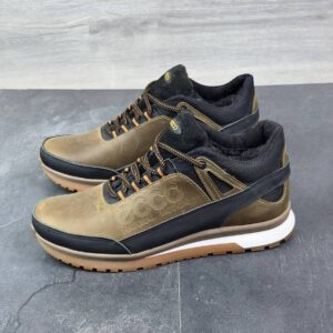 Чоловічі шкіряні зимові кросівки  Код: Ек ол/з