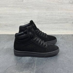 Чоловічі зимові Чоловічі зимові черевики з натуральної замші  Код: 6270 зм